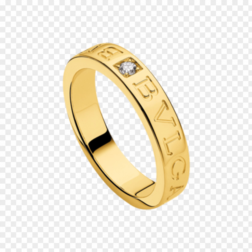 Ring Bulgari BVLGARI Bvlgari B-Zero1 Ladies Gold Jewellery PNG