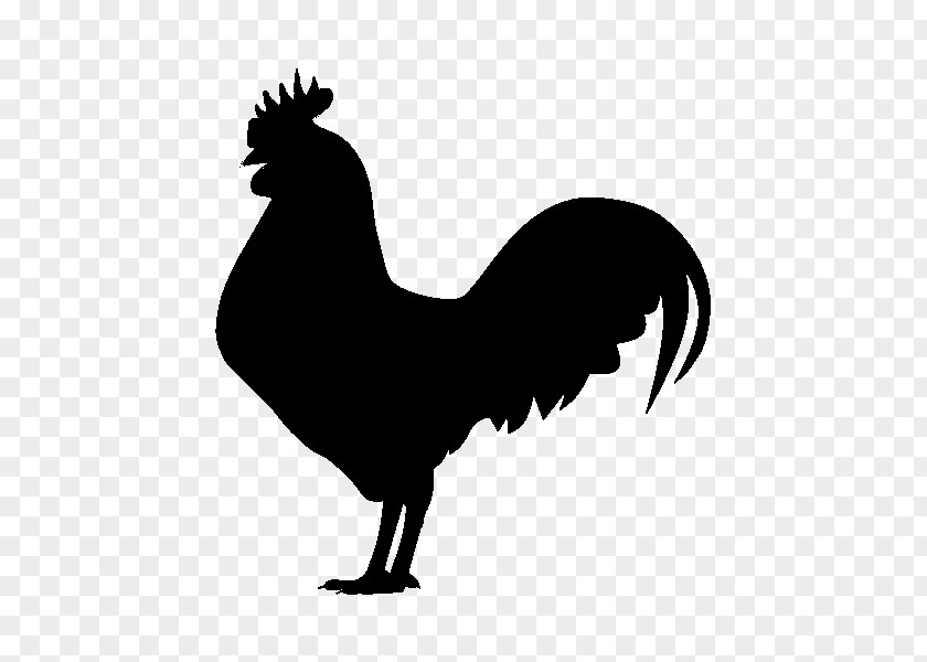 Silhouette Rooster Chicken Clip Art PNG