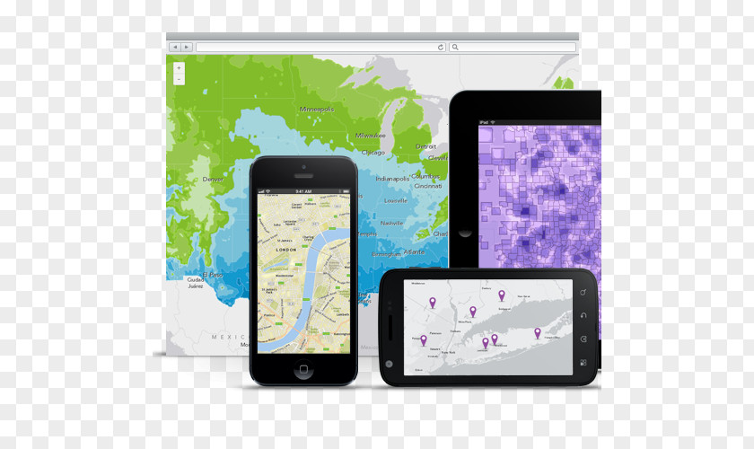 Smartphone ArcGIS Map Cartography Geographic Information System PNG