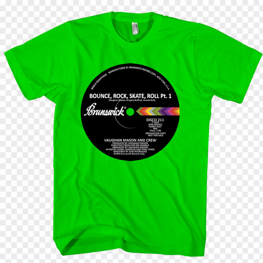 T-shirt Long-sleeved Green PNG