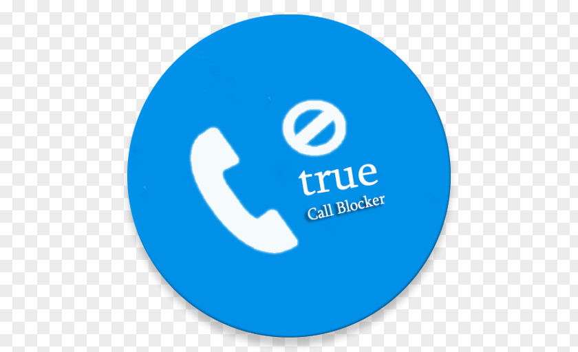 Block Call Truecaller Logo Brand Telephone Product Design PNG