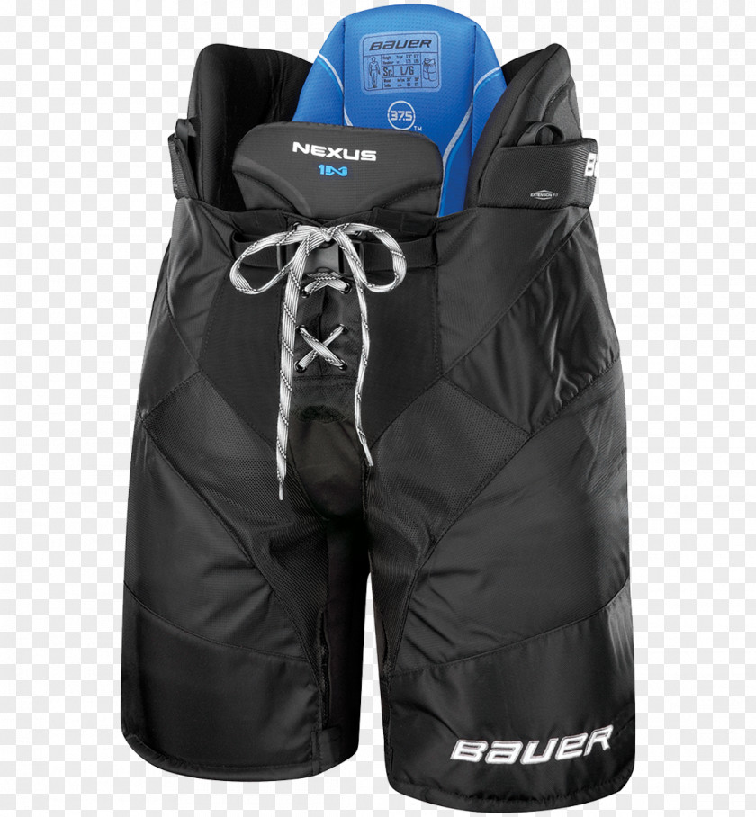 Hockey Bauer Protective Pants & Ski Shorts Ice Sticks PNG