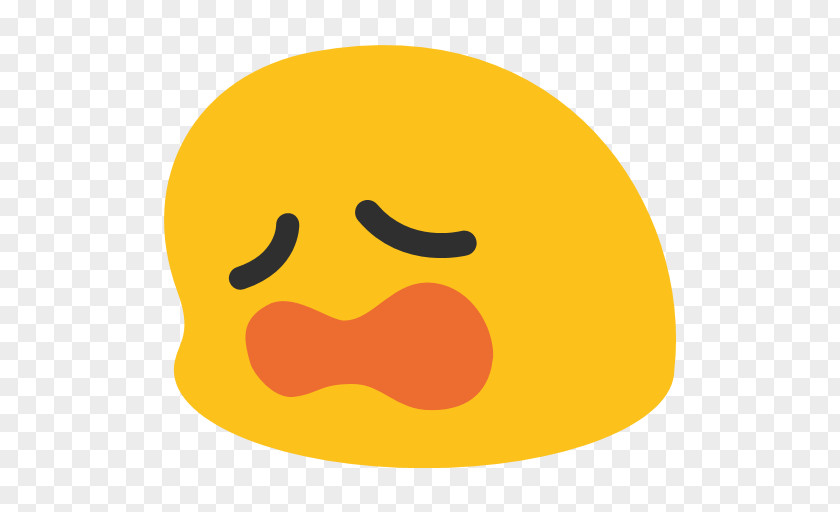 TIRED Emoji Emoticon Smiley Text Messaging PNG