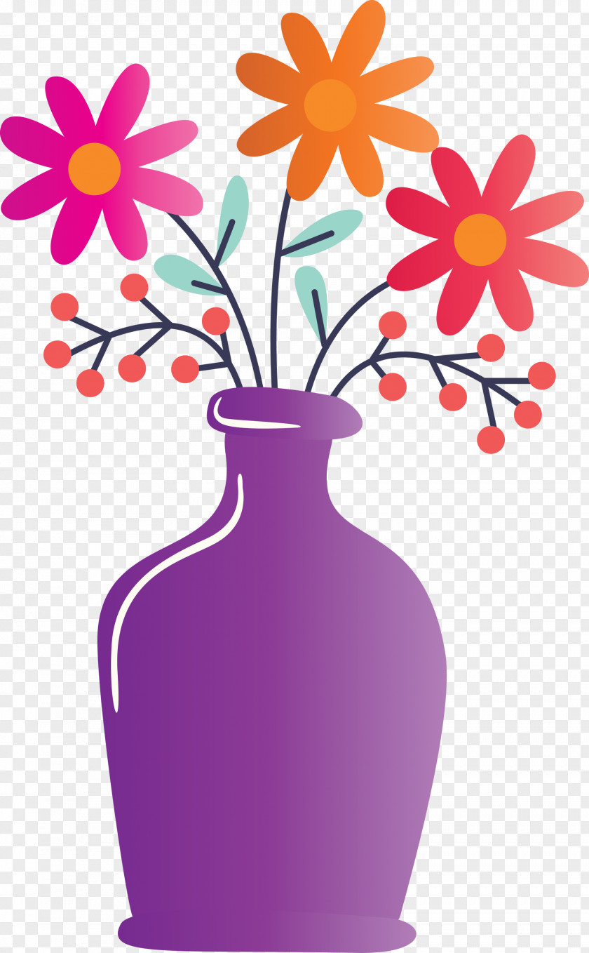 Vase Flowerpot Flower Bottle Artifact PNG