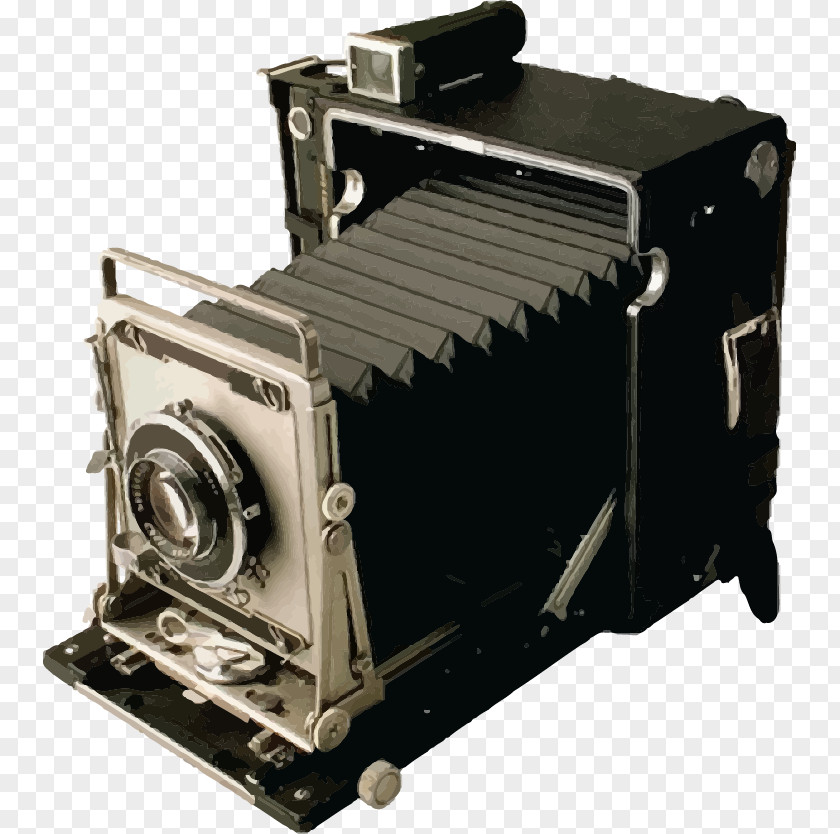 Vector Vintage Camera Photography PNG