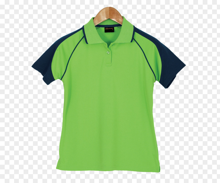 Vis With Green Back Polo Shirt T-shirt Sleeve Tennis PNG