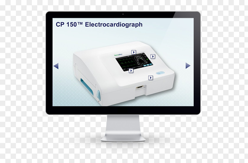 Electrocardiography Welch Allyn Information Output Device Electronics PNG