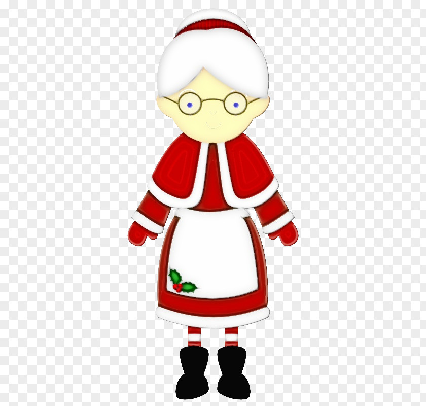 Figurine Cartoon Santa Claus PNG