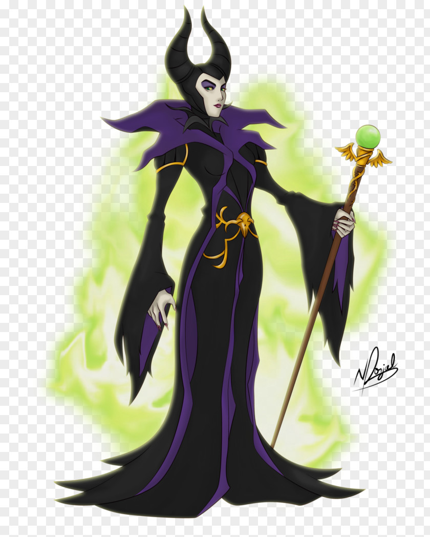 Maleficent Costume Design Legendary Creature Cartoon PNG