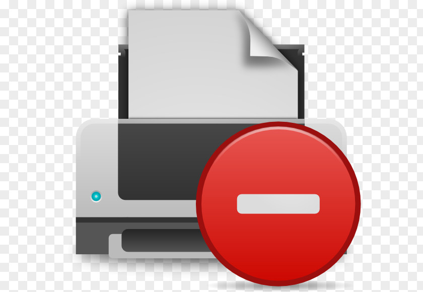 Printer Error Message Clip Art PNG