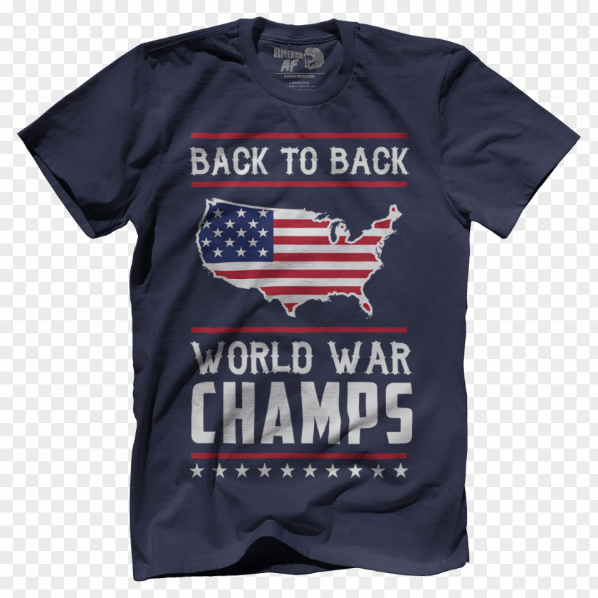 United States Second World War T-shirt PNG