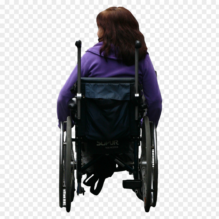 Wheelchair Woman Motorized Child PNG