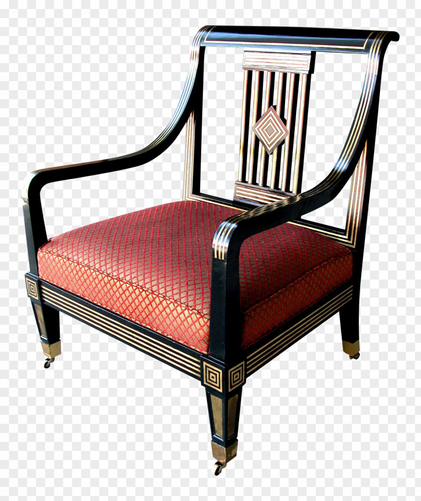 Armchair Chair Inlay Neoclassicism Neoclassical Architecture Furniture PNG
