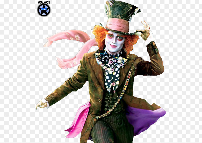 Ask Alice In Wonderland Mad Hatter Tarrant Hightopp Alice's Adventures PNG