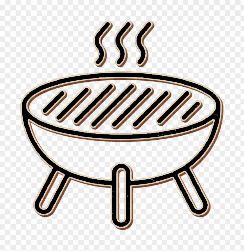 Camping Icon Bbq Grill PNG