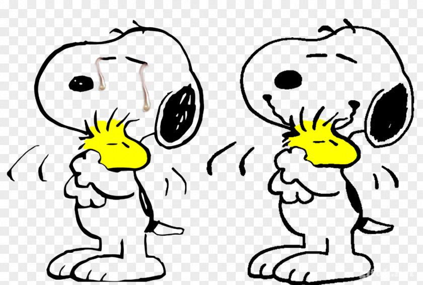 Snoopy Charlie Brown Woodstock Peanuts Hug PNG
