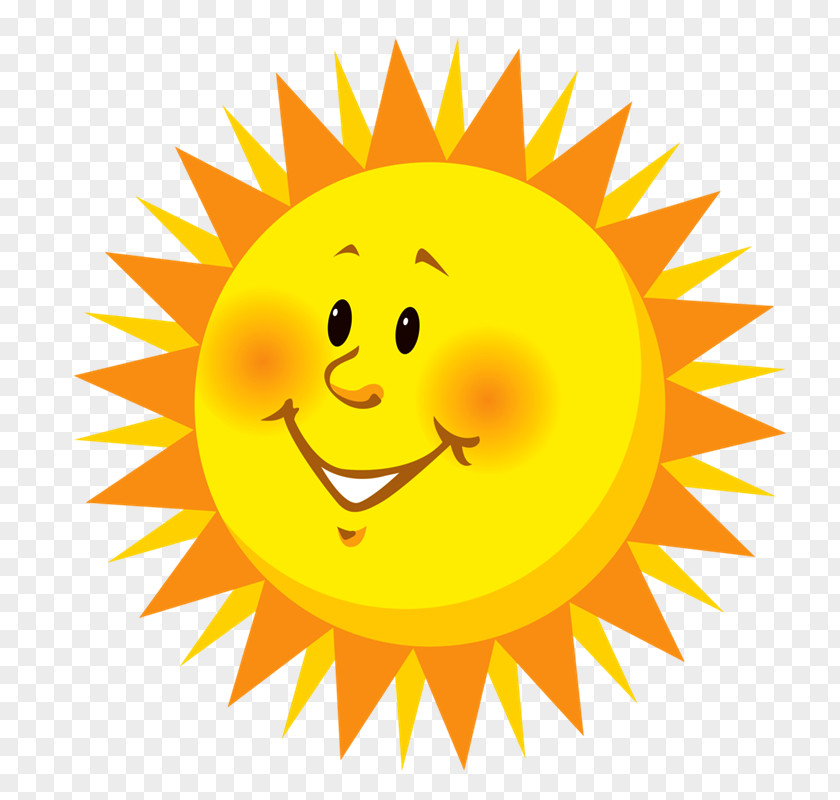 Sol Smiley Clip Art PNG