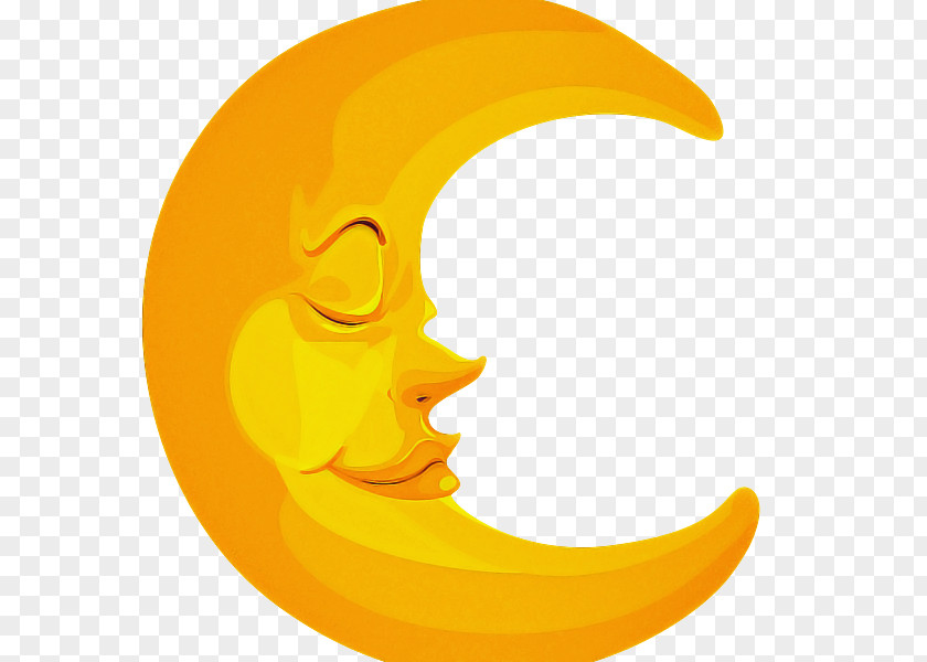 Art Logo Moon Emoji PNG