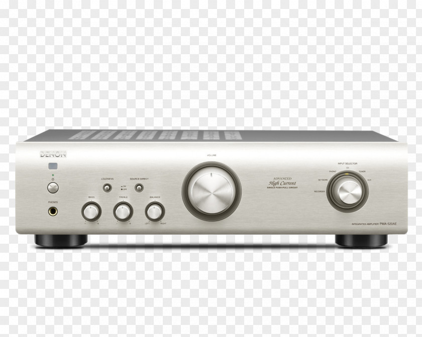 Audio Power Amplifier Integrated Denon High Fidelity PNG