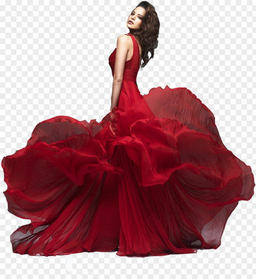 Cocktail Dress Formal Wear Gown Clothing Red Shoulder PNG