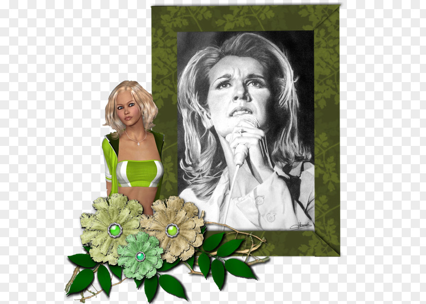 Celine Dion Floral Design Cut Flowers WhatsApp Facebook PNG