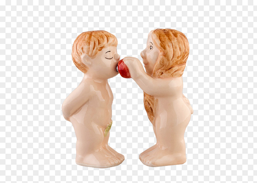 Adam And Eve Figurine Ear Animal PNG