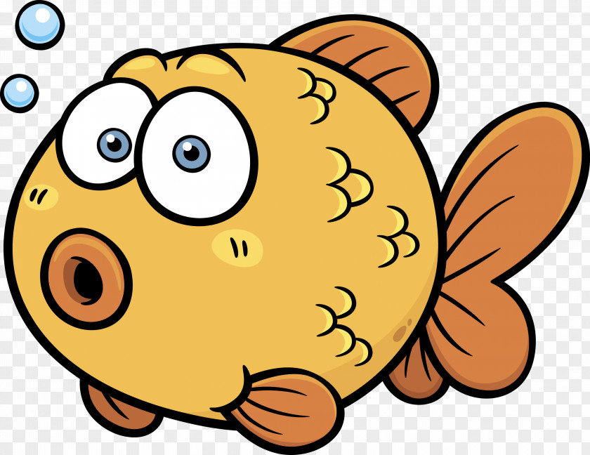 Goldfish Cartoon Stock Photography PNG