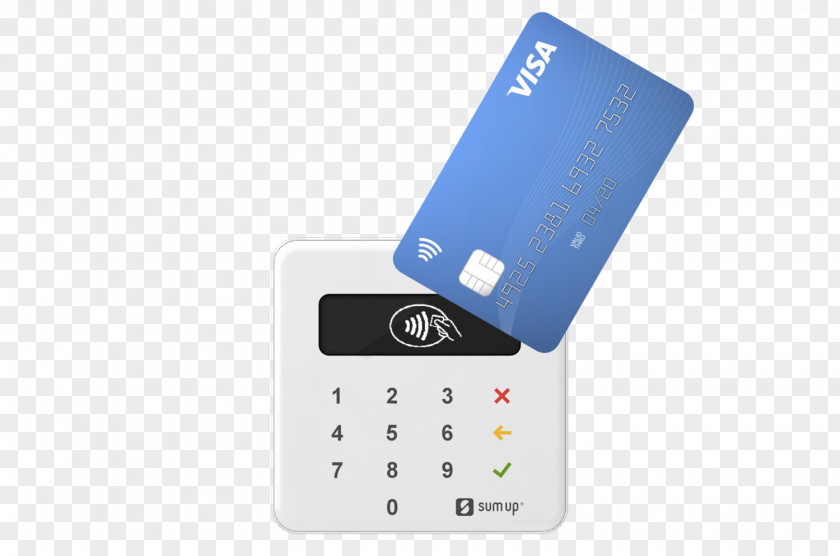 To Sum Up SumUp Air Card Reader Office Credit Terminals Point Of Sale PNG