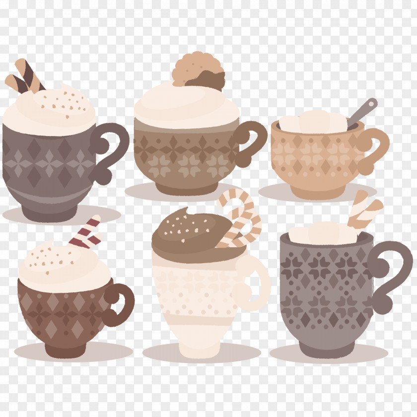 Vector Cup Of Hot Chocolate Tea PNG