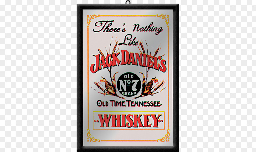 Beer Jack Daniel's Whiskey Distilled Beverage Bar Mirror PNG