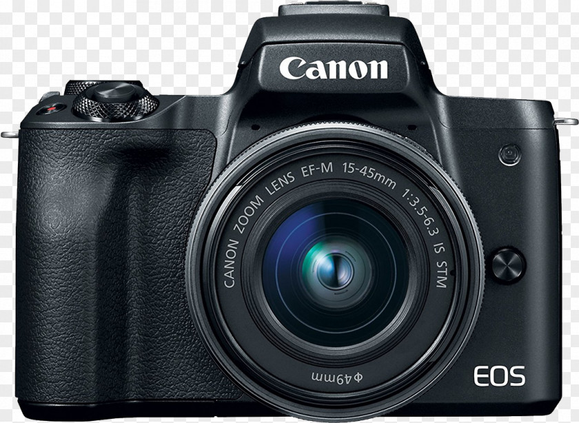 Camera Canon EOS M50 EF Lens Mount Mirrorless Interchangeable-lens PNG