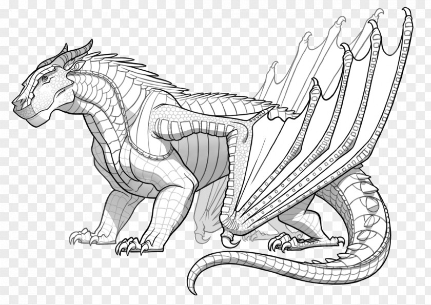 Dragon Coloring Book Wings Of Fire Breathing PNG