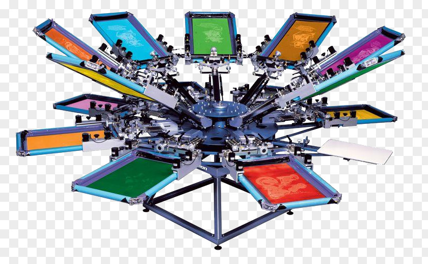 T-shirt Screen Printing Press Heat PNG