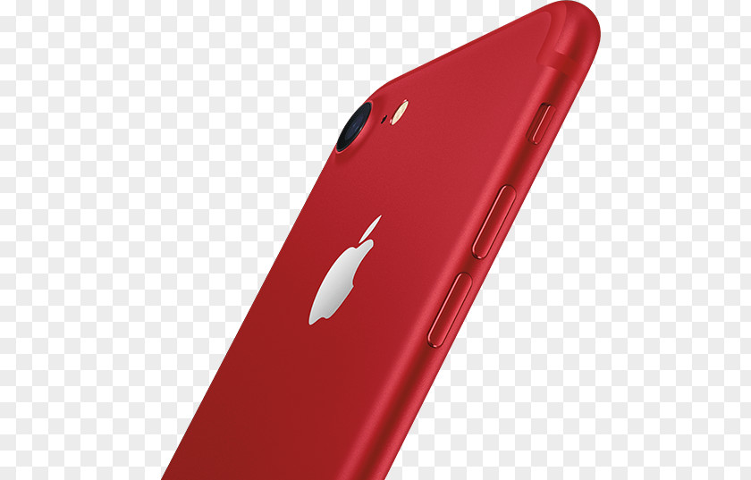 Apple IPhone 7 Product Red Smartphone PNG