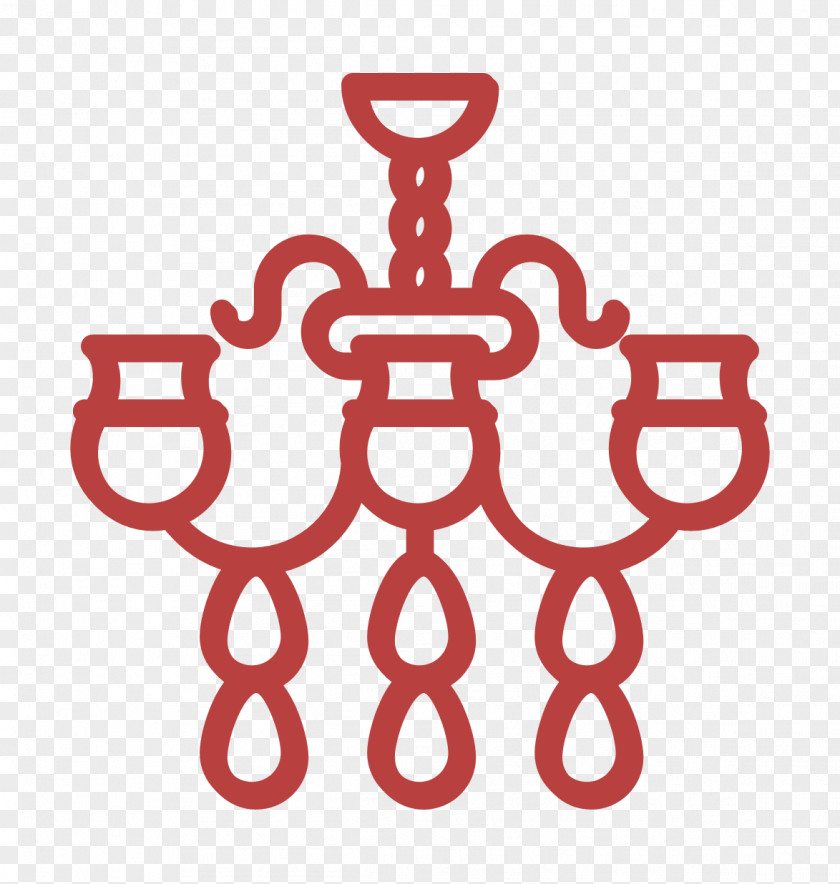 Chandelier Icon Hotel Services PNG