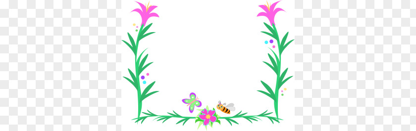 Flower Cliparts Frame Picture Clip Art PNG