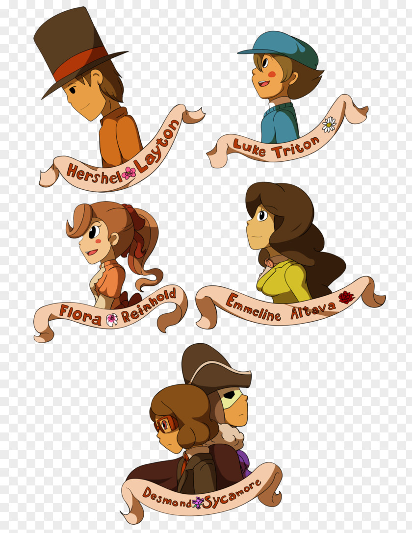 Layton Professor And The Curious Village Azran Legacies Fan Art PNG