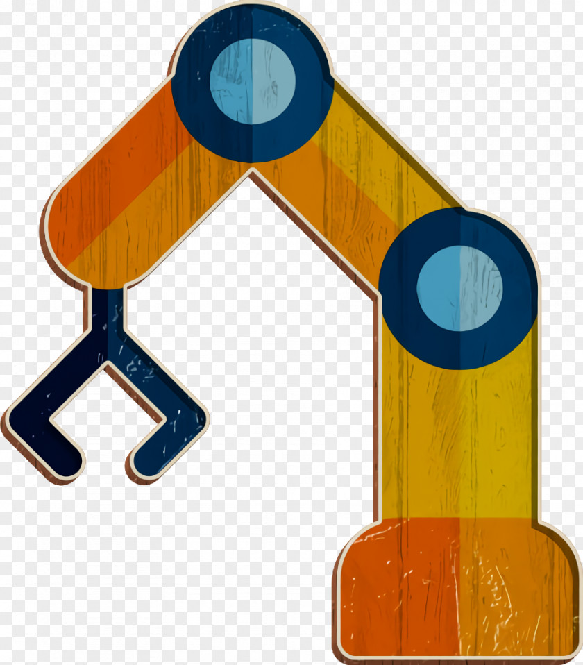 Robot Icon Mechanical Arm Mass Producction PNG