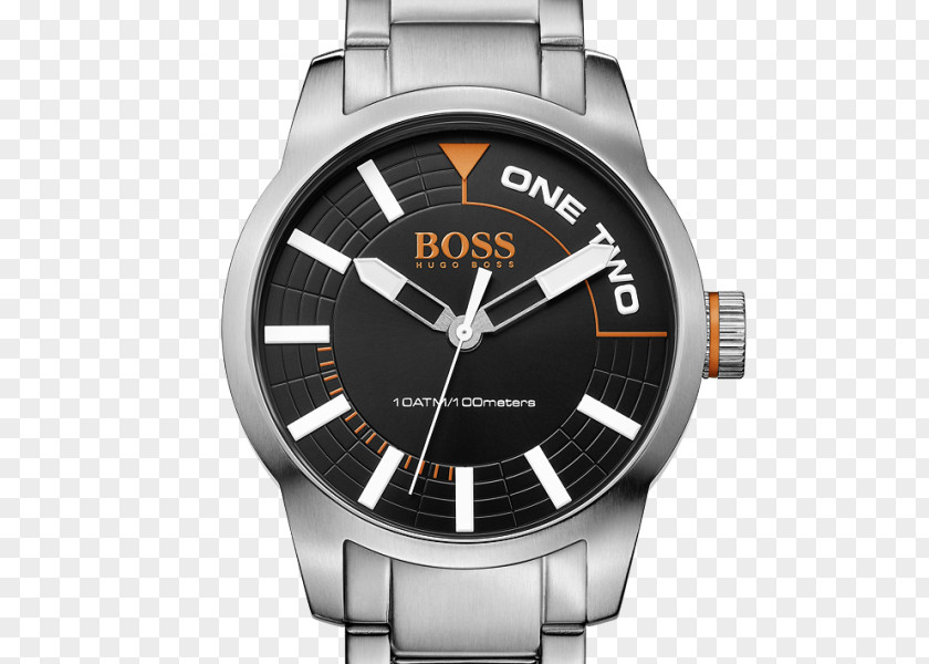 Watch HUGO BOSS Orange New York Fashion Quartz Clock PNG