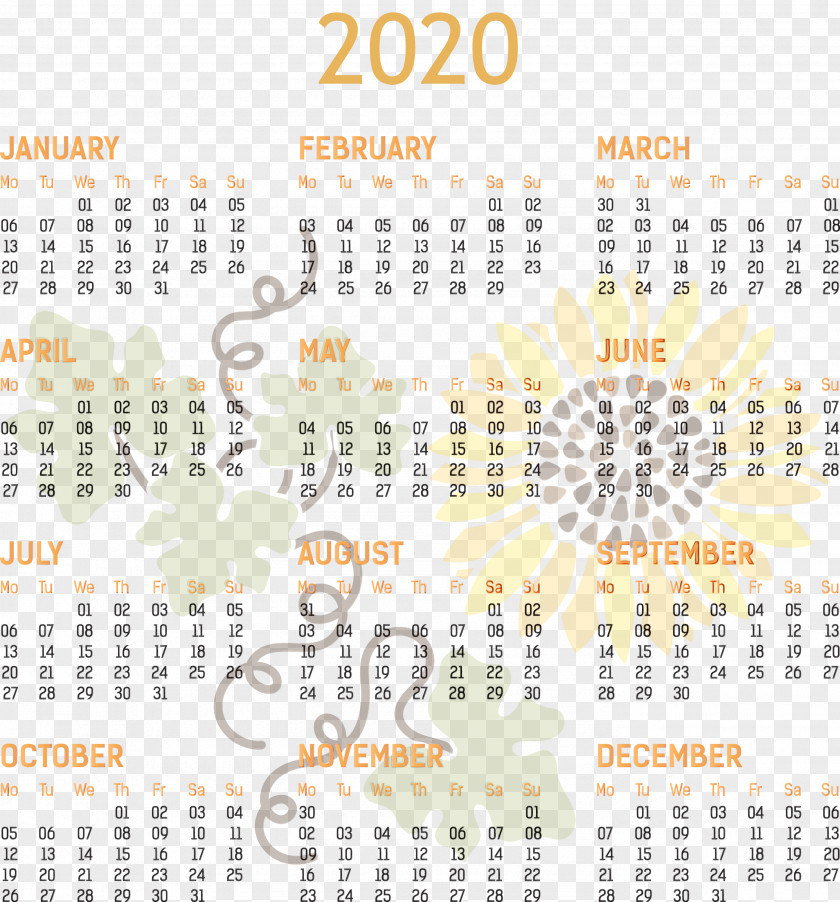 Calendar System Font Line PNG