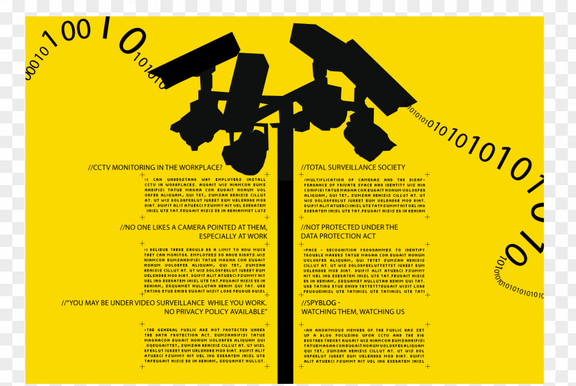 Camera Closed-circuit Television Graphic Design Magazine Poster PNG