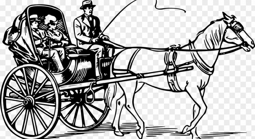 Horse Horse-drawn Vehicle Carriage And Buggy Cabriolet PNG