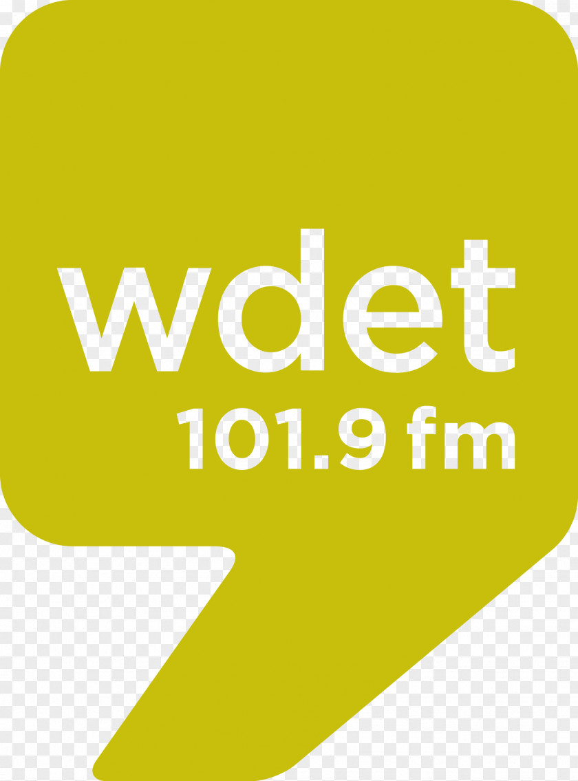 Logo SQUARE Detroit WDET-FM FM Broadcasting National Public Radio PNG