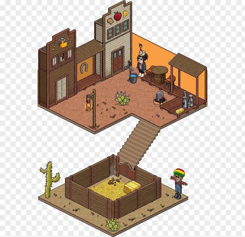 Western Town Architectural Engineering Wiki Habbox Video Game Wild West PNG
