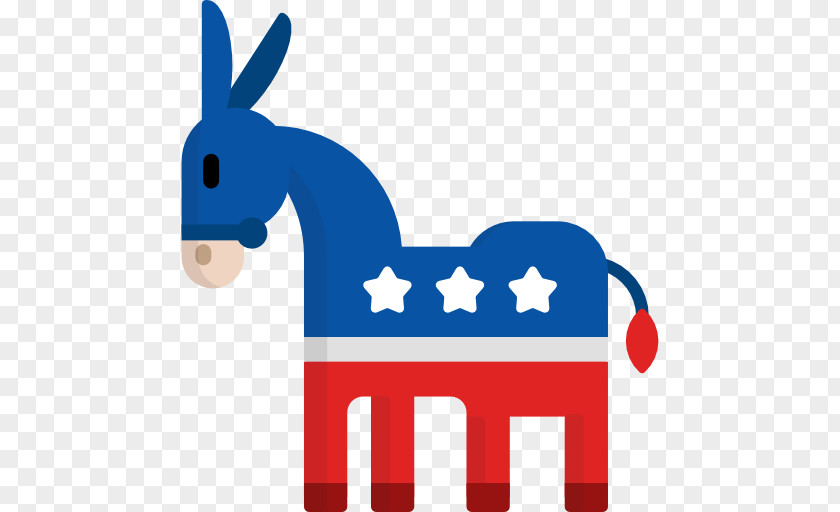 Democratic Donkey Clip Art Election Voting Video PNG