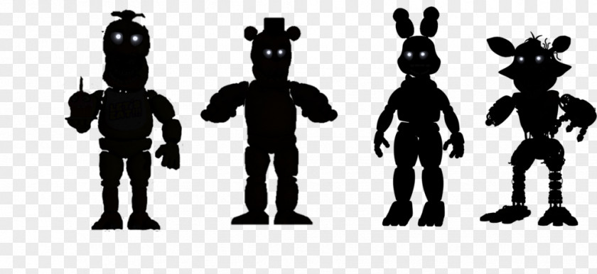 Fnaf Shadow Animatronics Human Behavior Homo Sapiens Silhouette PNG