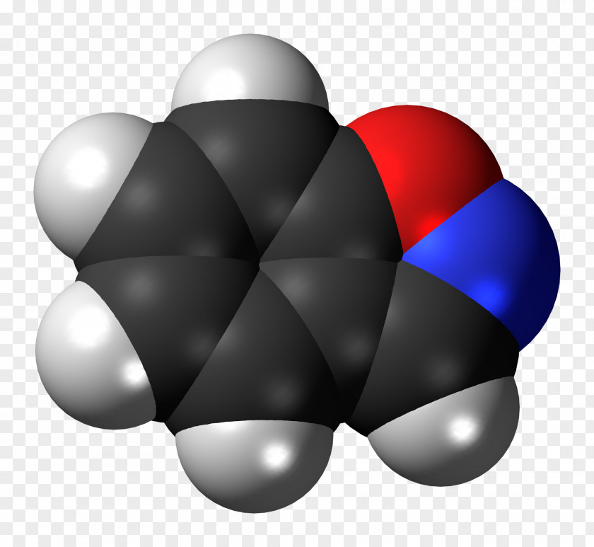 Hydroxybenzotriazole Space-filling Model Indazole Ball-and-stick PNG