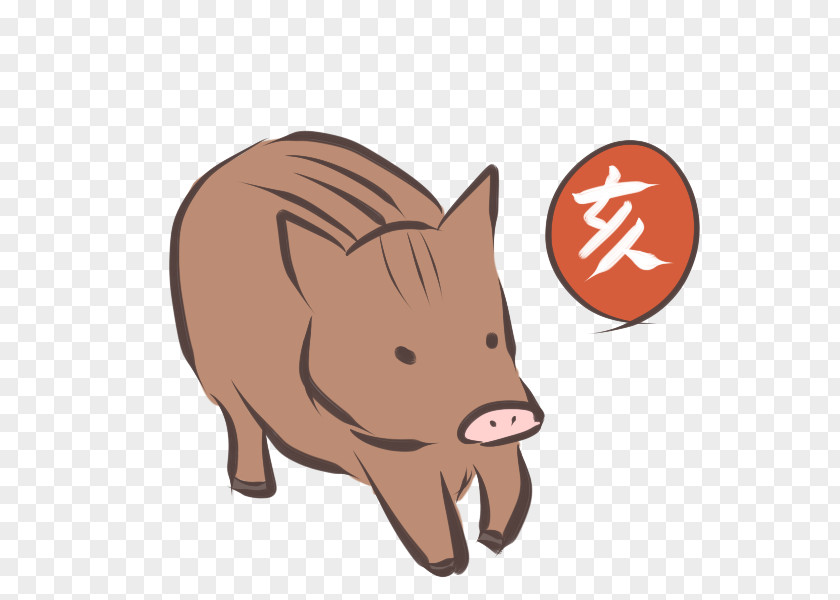 Pig Domestic Mammal PNG