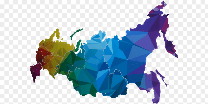 Russia Blank Map Clip Art PNG
