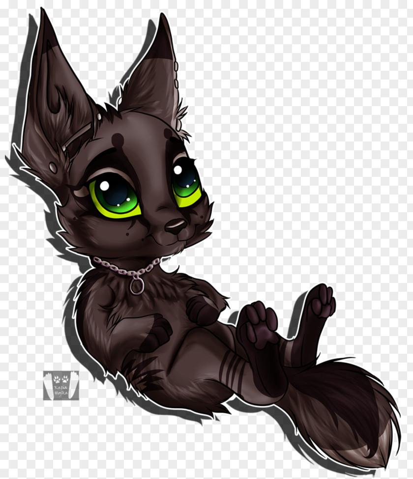 Kitten Black Cat Whiskers PNG